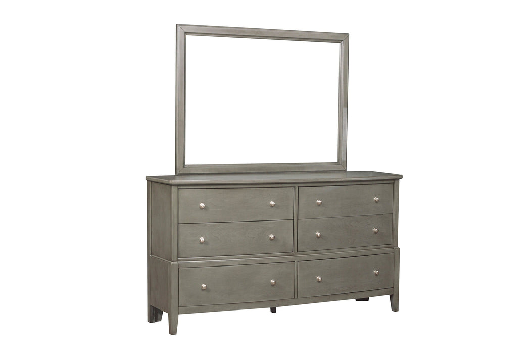 Cotterill Gray Upholstered Panel Bedroom Set