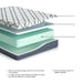 10 Inch Chime Elite 2.0 White/Blue California King Mattress - M42551