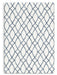 10 Inch Chime Elite 2.0 White/Blue Full Mattress - M42521