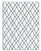 10 Inch Chime Elite 2.0 White/Blue Queen Mattress - M42531