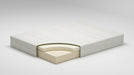 10 Inch Chime Memory Foam White California King Mattress in a Box - M69951