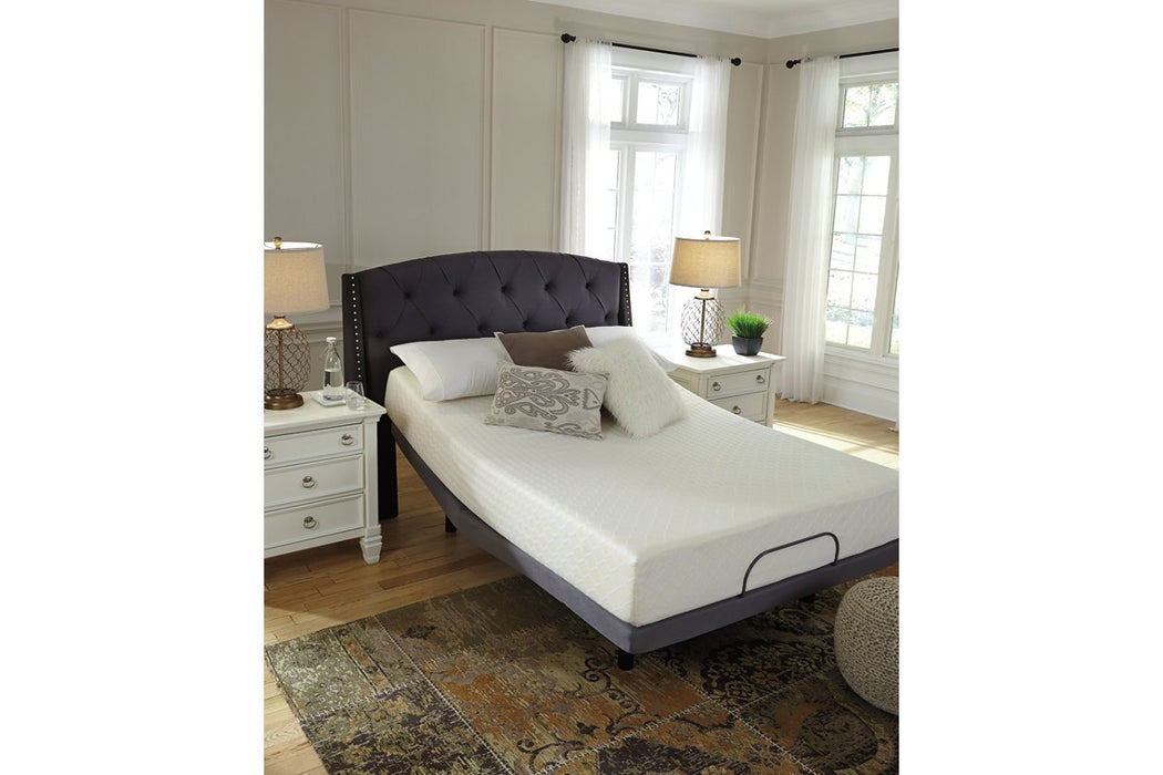 10 Inch Chime Memory Foam White Full Mattress in a Box - M69921 - Lara Furniture