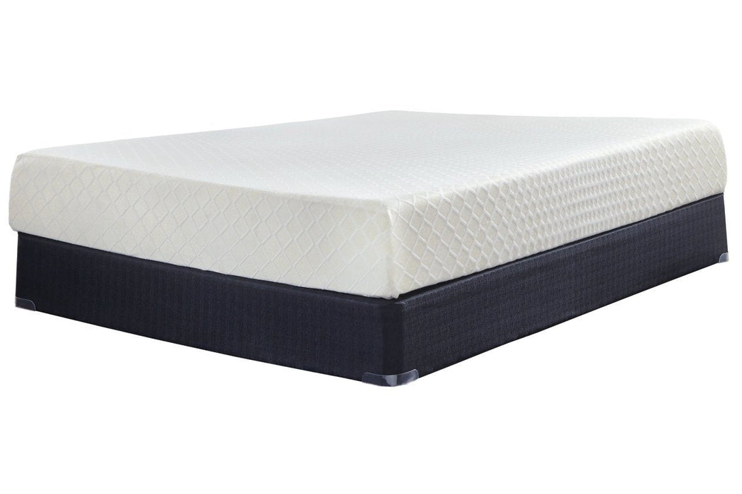 10 Inch Chime Memory Foam White Full Mattress in a Box - M69921 - Lara Furniture