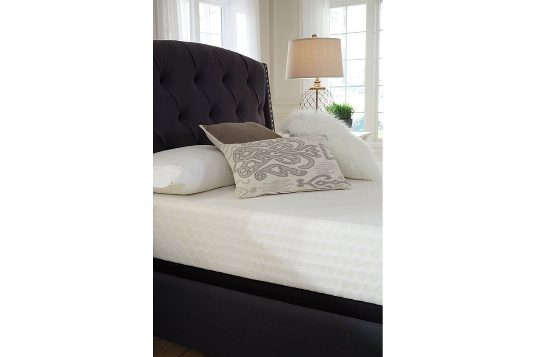 10 Inch Chime Memory Foam White Queen Mattress in a Box - M69931 - Lara Furniture