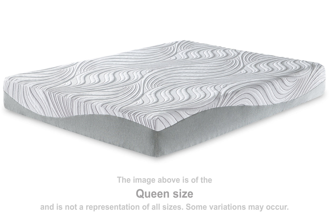 10 Inch Memory Foam White California King Mattress - M59251