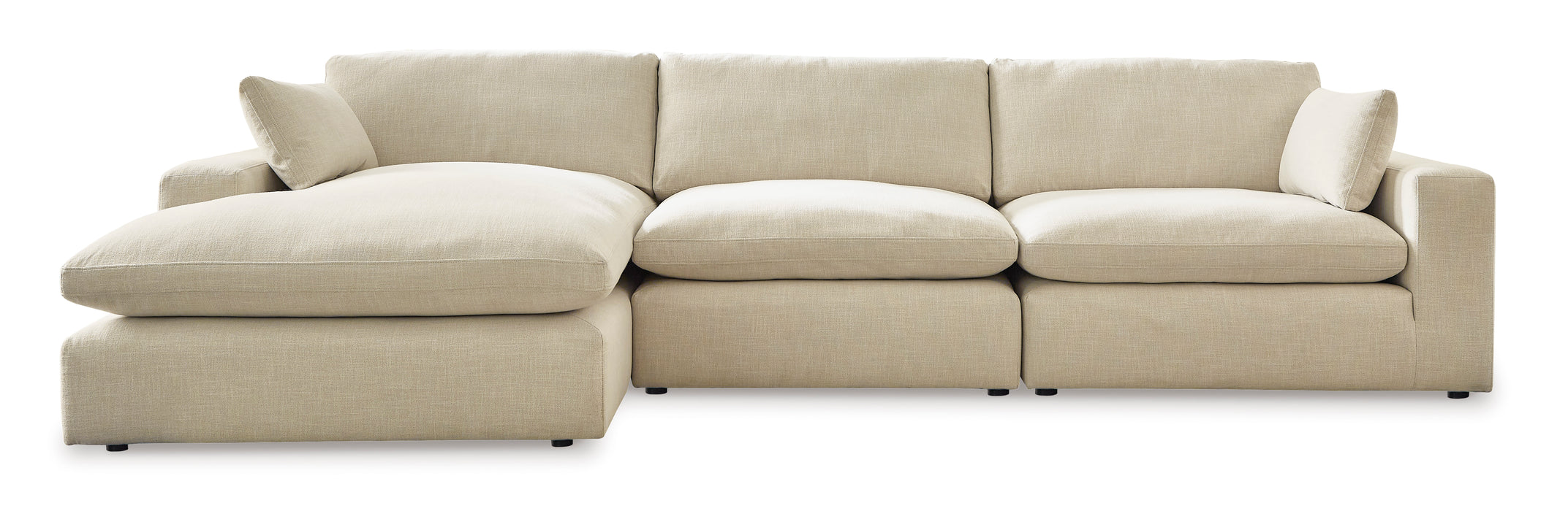 Elyza 3-Piece LAF Sectional with Chaise