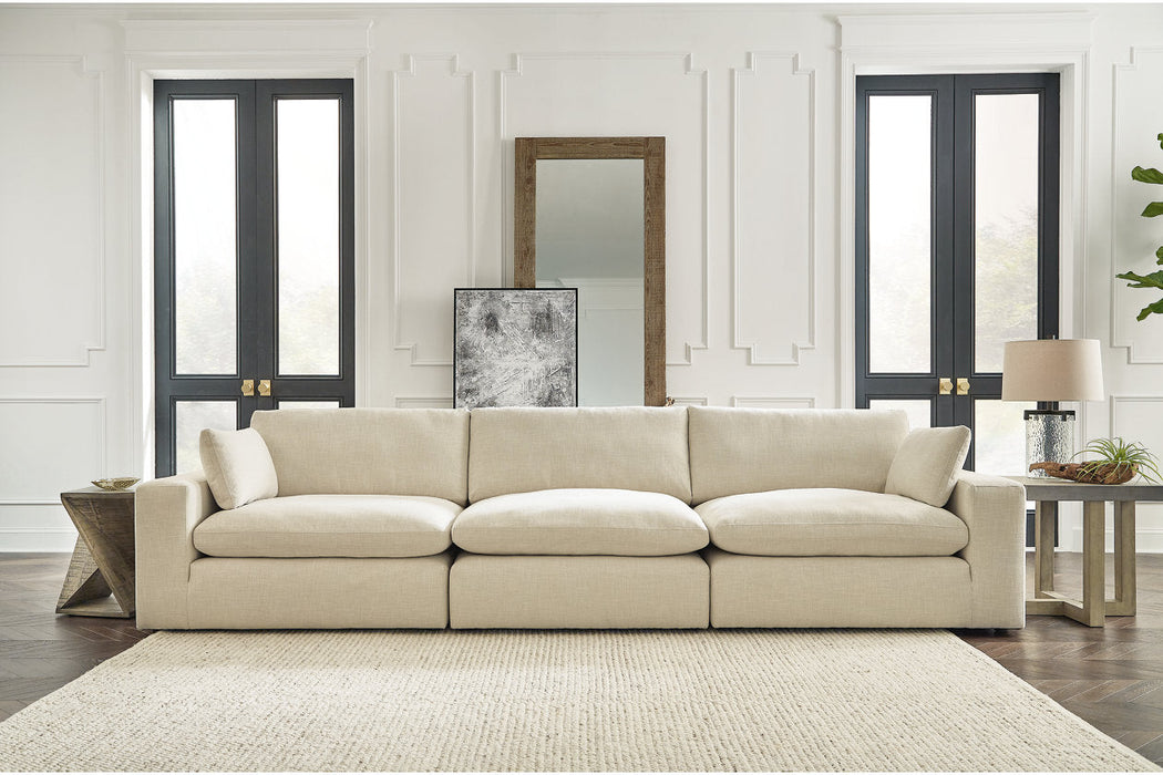 Elyza Linen 3-Piece Sectional