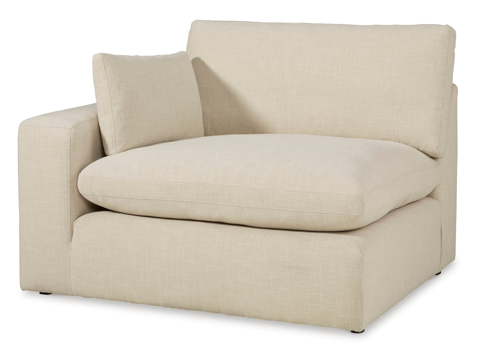 Elyza Linen 2-Piece RAF Chaise Sectional