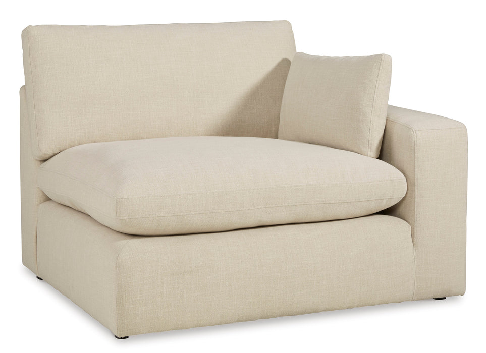 Elyza Linen 2-Piece LAF Chaise Sectional