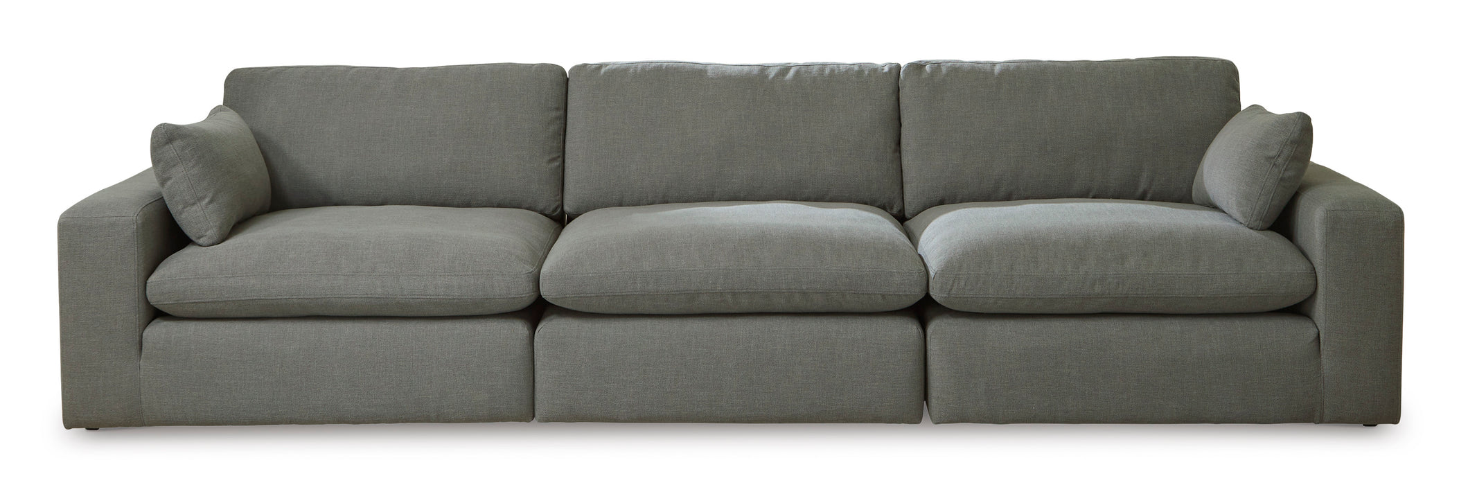 Elyza Smoke 3-Piece Sectional