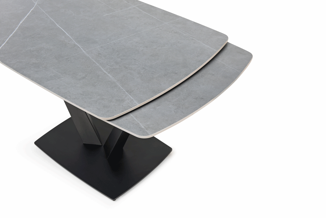 109 Grey Dining Table - i38307 - Lara Furniture