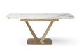 109 Table Golden With 2107 Chairs Set - Lara Furniture