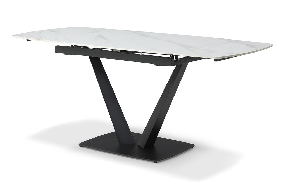 109 White Dining Table - i38306 - Lara Furniture