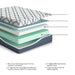 12 Inch Chime Elite 2.0 White/Blue Full Mattress - M42621