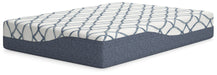 12 Inch Chime Elite 2.0 White/Blue Full Mattress - M42621