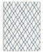 12 Inch Chime Elite 2.0 White/Blue Full Mattress - M42621