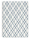 12 Inch Chime Elite 2.0 White/Blue Queen Mattress - M42631