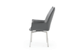 1218 Swivel Dining Chair Dark Grey - i36557 - Lara Furniture