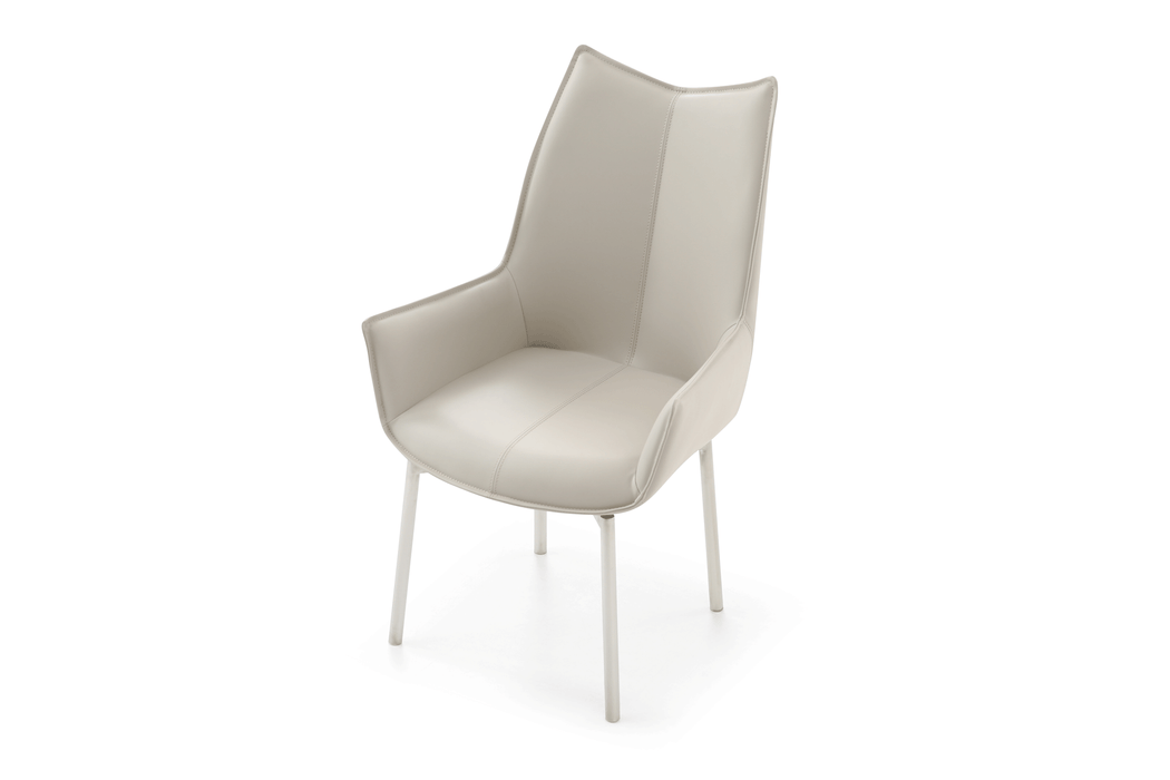 1218 Swivel Dining Chair Grey Taupe - i30922 - Lara Furniture