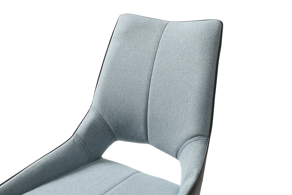 1239 Swivel Dining Chair Blue/Dark - i36552 - Lara Furniture