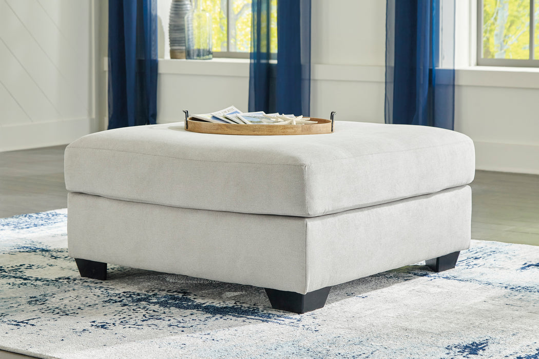 Lowder Stone Oversized Accent Ottoman