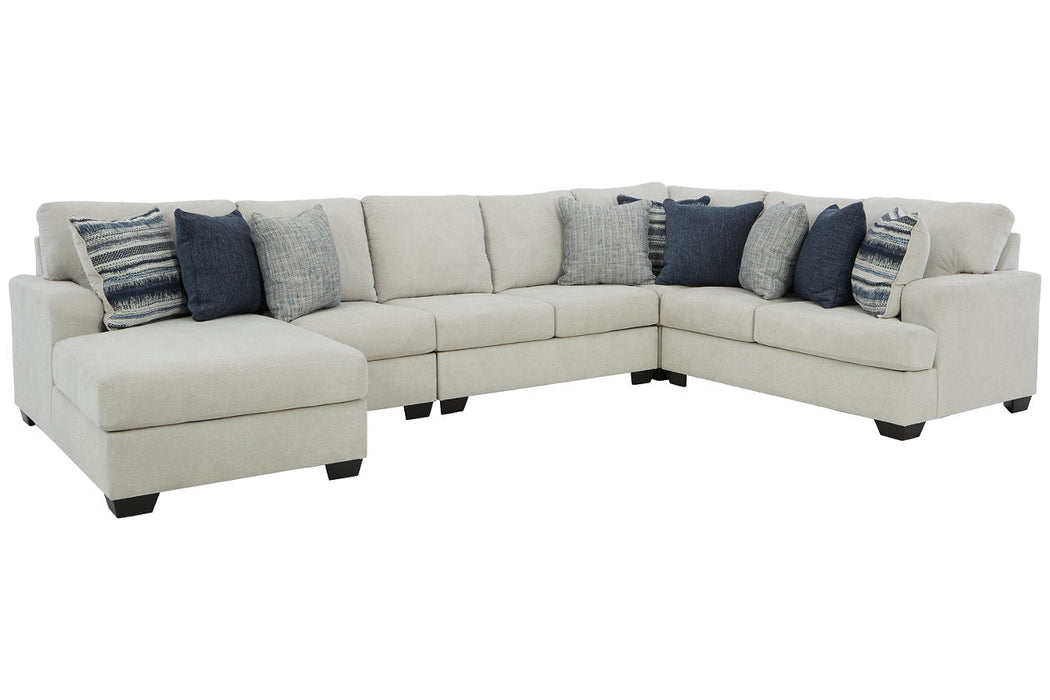 Lowder Stone 5-Piece LAF Sectional