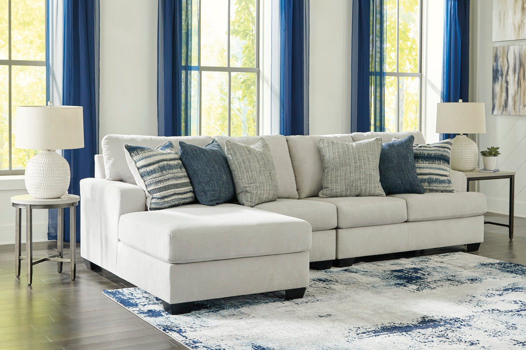 Lowder Stone 3-Piece LAF Sectional