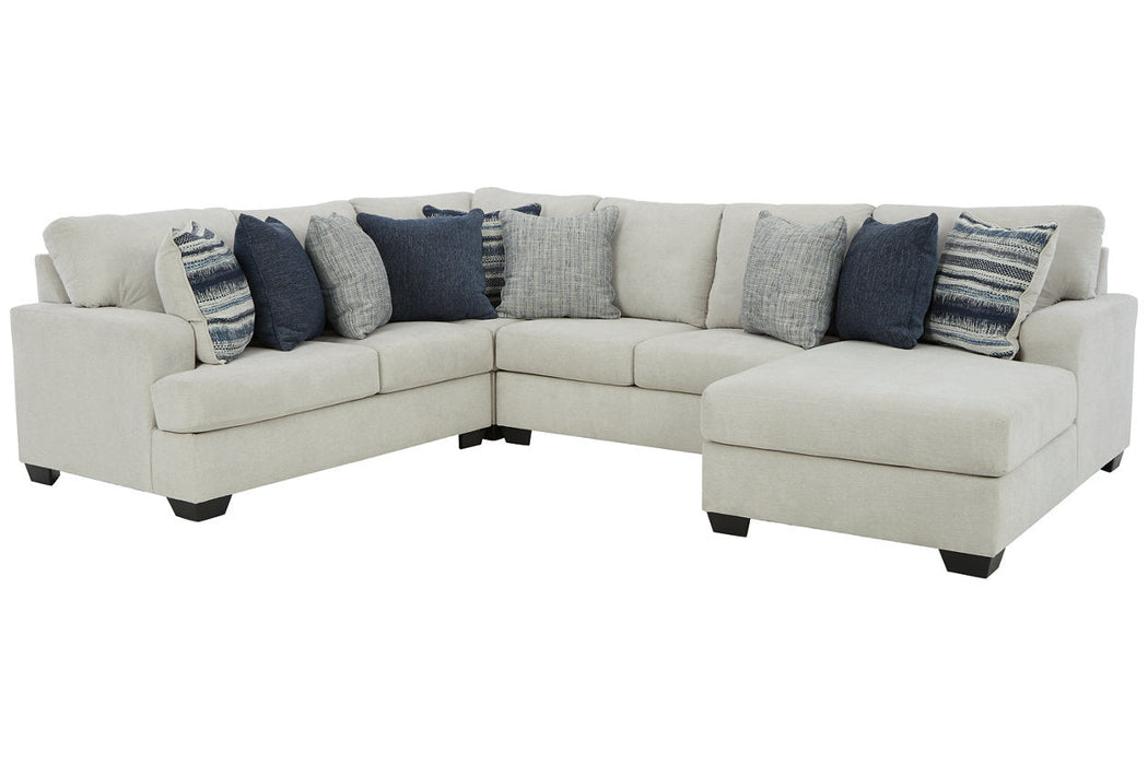 Lowder Stone 4-Piece RAF Sectional