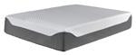 14 Inch Chime Elite White/Blue King Memory Foam Mattress in a Box - M71441 - Lara Furniture