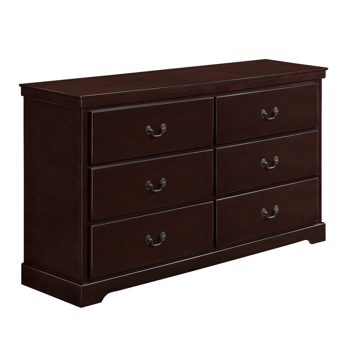 Seabright Cherry Panel Bedroom Set