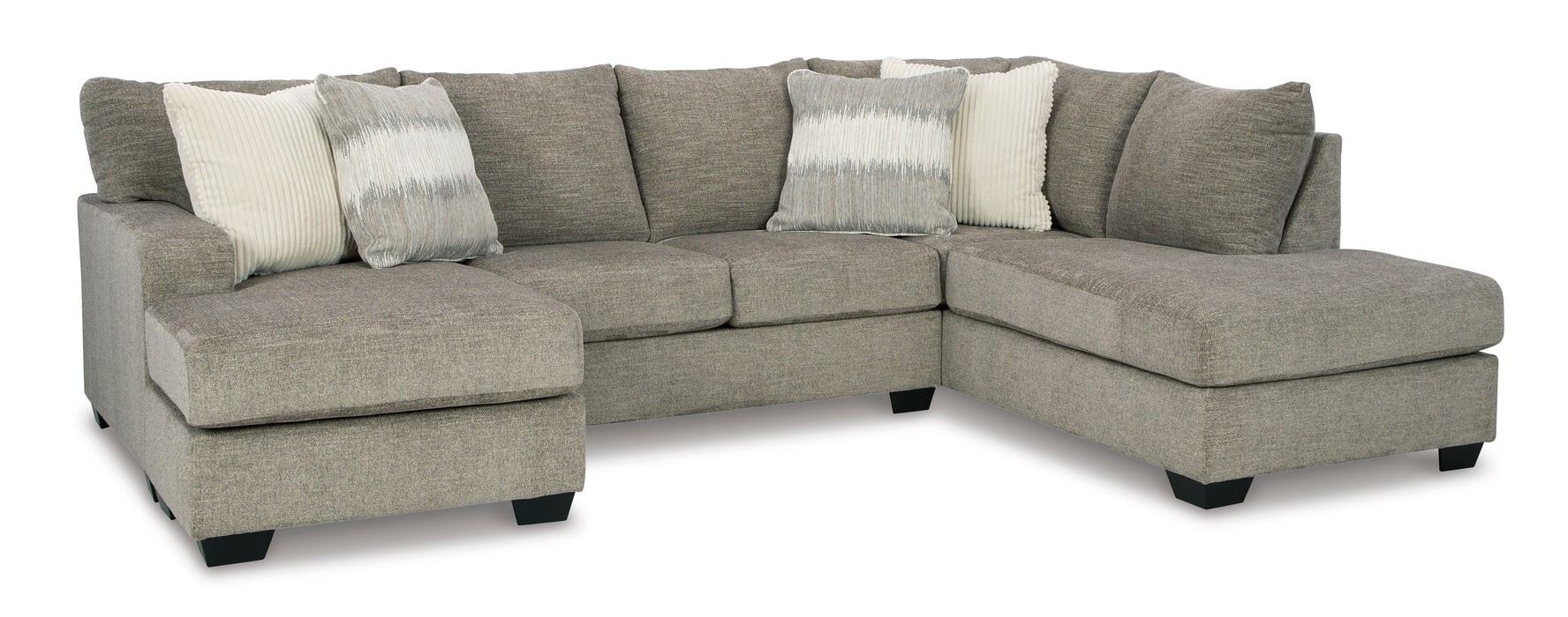 Creswell 2-Piece RAF Sectional with Chaise