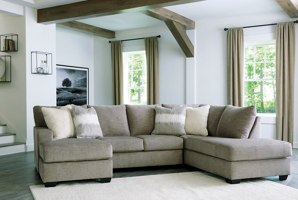 Creswell 2-Piece RAF Sectional with Chaise