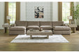 Sophie Cocoa 4-Piece Sectional with Chaise -  Ashley - Lara Furniture