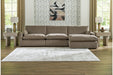 Sophie Cocoa 3-Piece Sectional Sofa Chaise -  Ashley - Lara Furniture