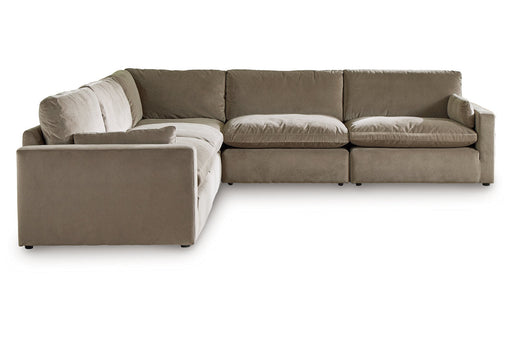 Sophie Cocoa 5-Piece Sectional -  Ashley - Lara Furniture