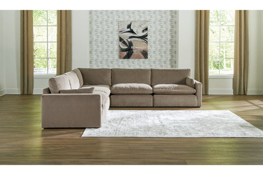 Sophie Cocoa 5-Piece Sectional -  Ashley - Lara Furniture