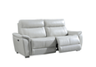 1705 Light-Grey With Electric Recliners Set - Lara Furniture