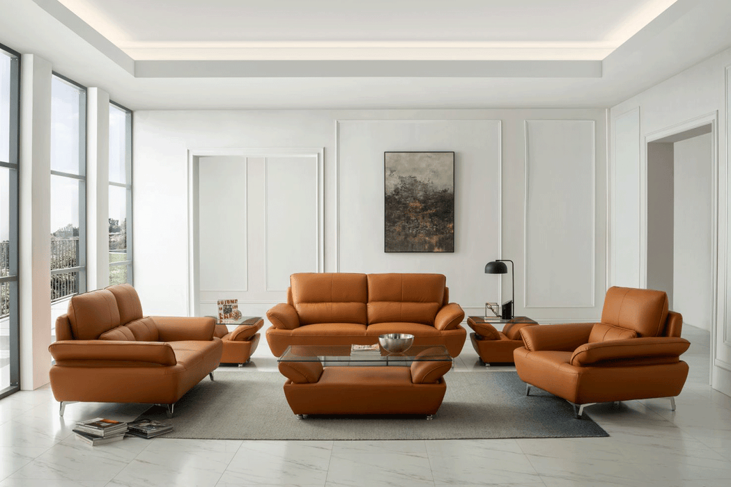 1810 Orange Set - Lara Furniture