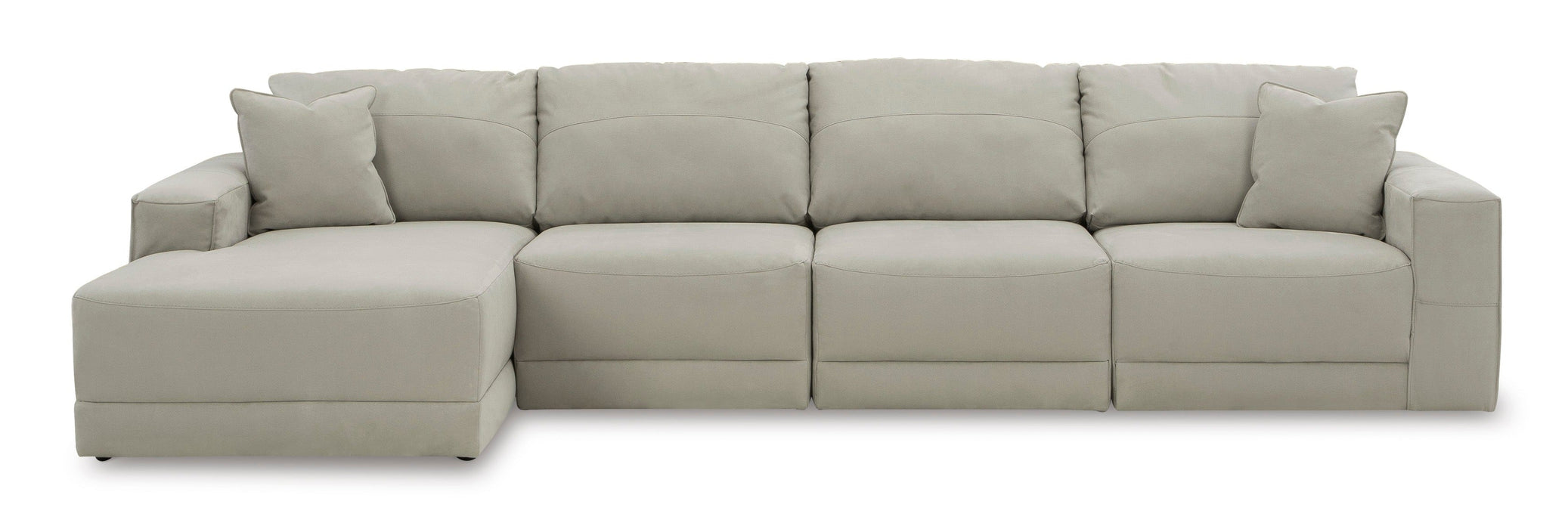 Next-Gen Gaucho Gray 4-Piece LAF Sectional