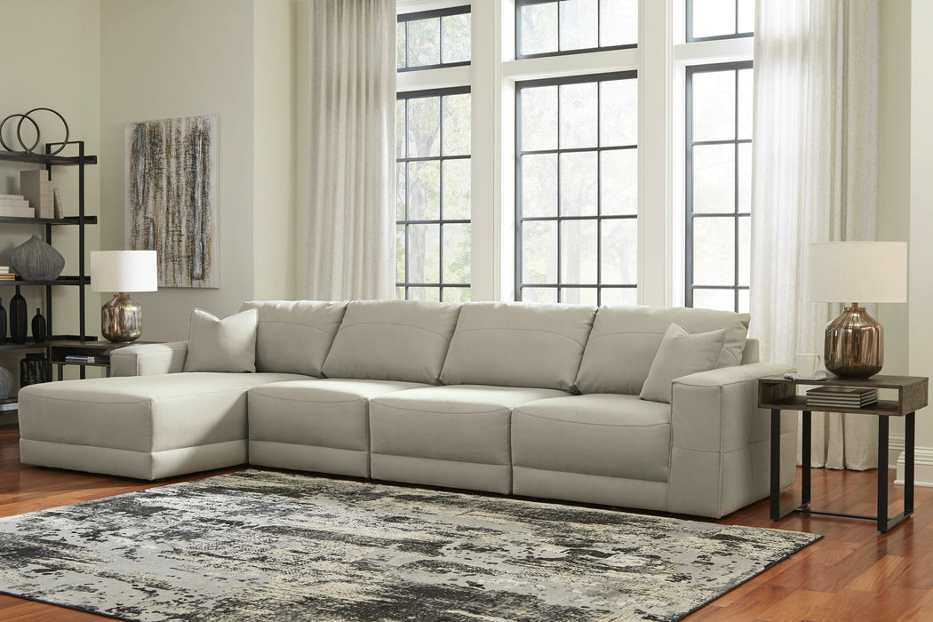 Next-Gen Gaucho Gray 4-Piece LAF Sectional