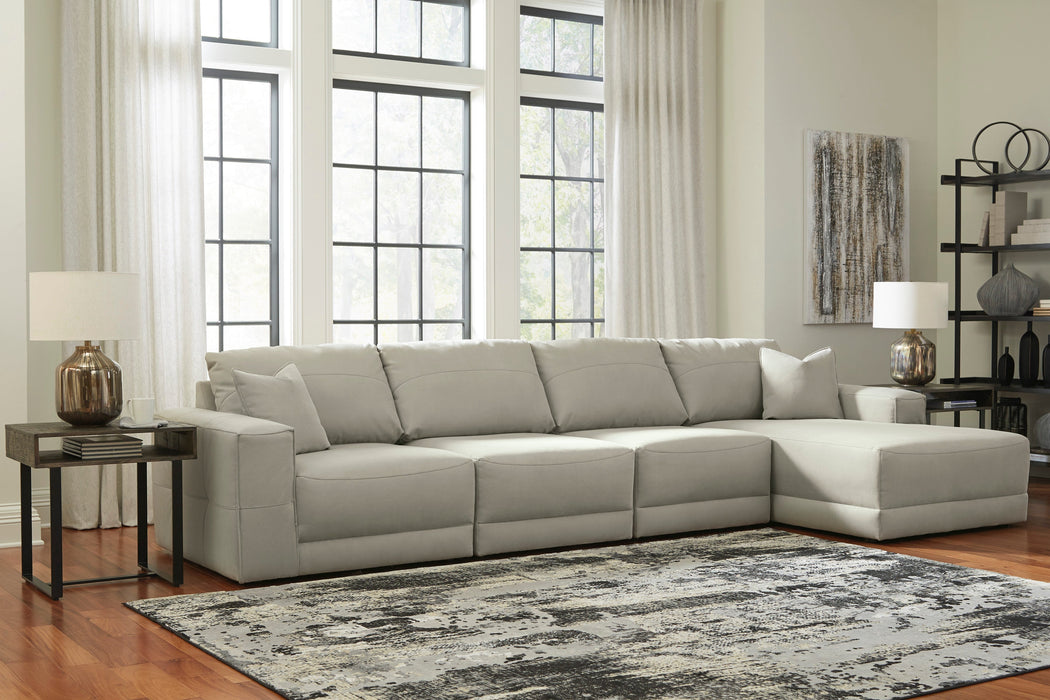 Next-Gen Gaucho Gray 4-Piece RAF Sectional