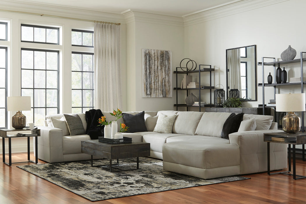 Next-Gen Gaucho Gray 6-Piece RAF Sectional