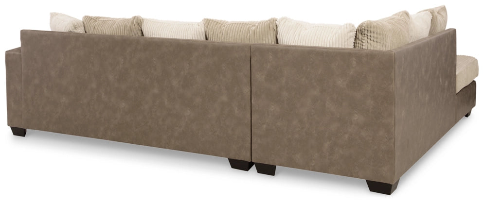 Keskin 2-Piece LAF Sectional with Chaise