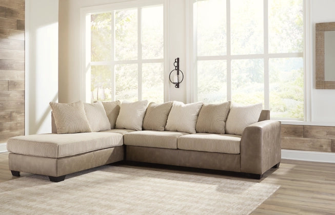 Keskin 2-Piece LAF Sectional with Chaise