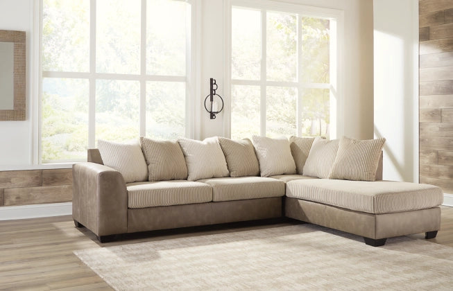 Keskin 2-Piece RAF Sectional with Chaise