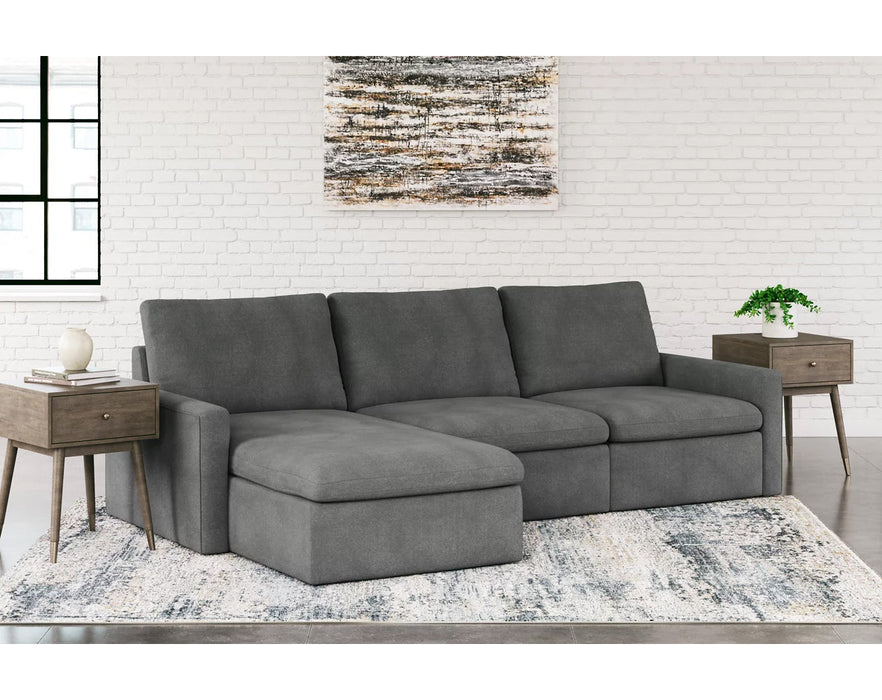 Hartsdale 3-Piece Laf Reclining Sofa Chaise