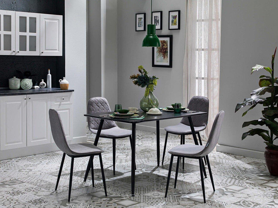 Arte Anthrachite Dining Room Set