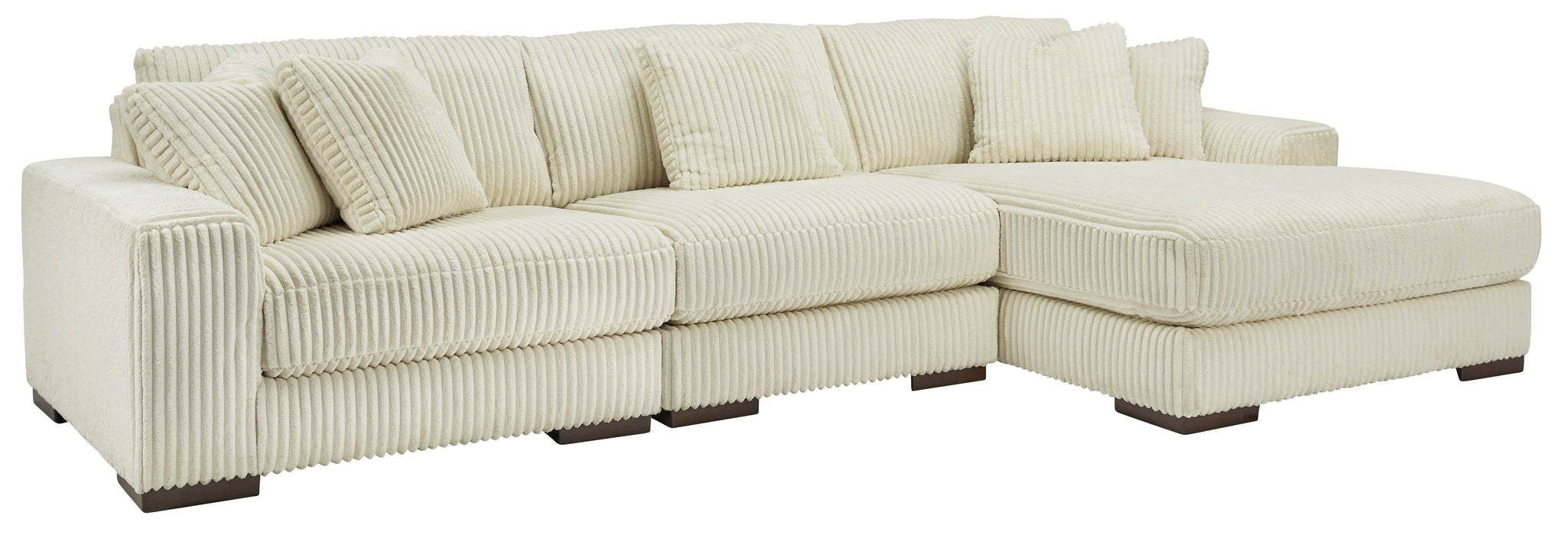 Lindyn Ivory 3-Piece RAF Sectional