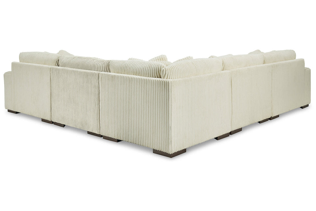 Lindyn Ivory 5-Piece RAF Sectional