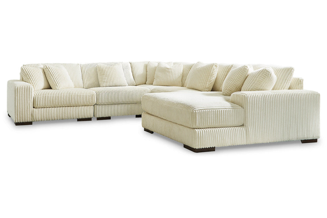 Lindyn Ivory 5-Piece RAF Sectional